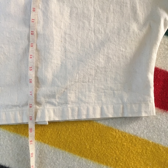 Caron Callahan Boxy Cotton Canvas Top Button Back - Picture 8 of 8